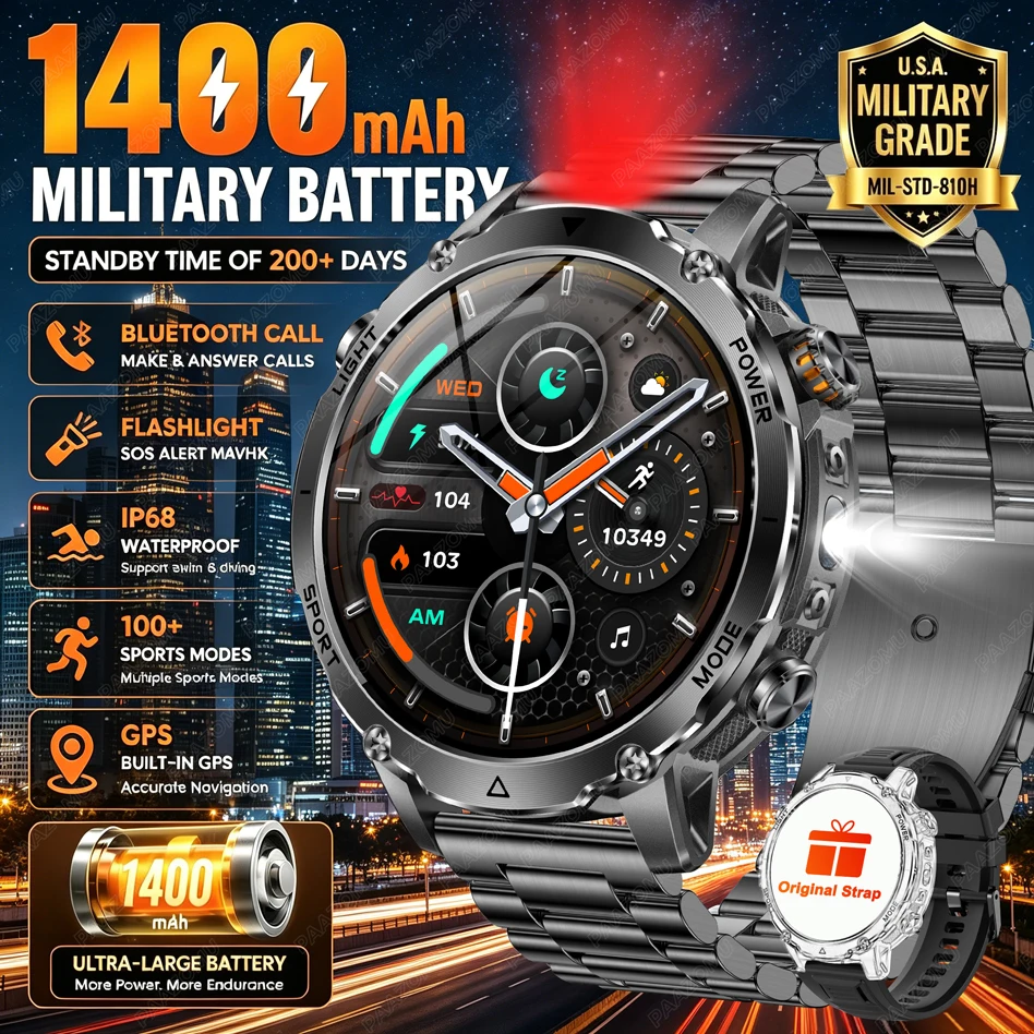 Smartwatch Store - Reloj inteligente con batería grande de