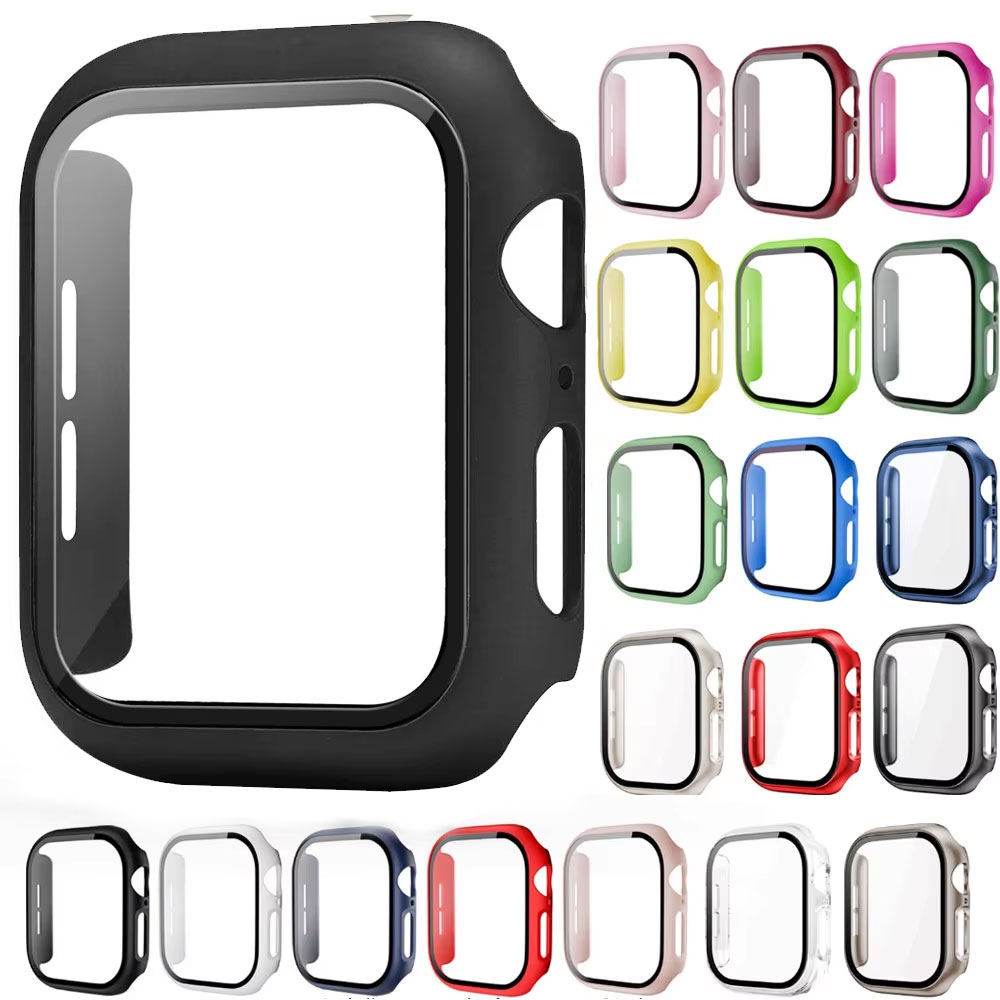 Smartwatch Case - Funda protectora de pantalla de vidrio
