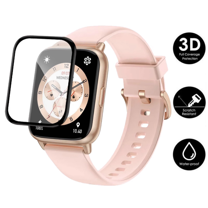 Amazfit Smartwatch Accessories - Película protectora transparente de borde suave