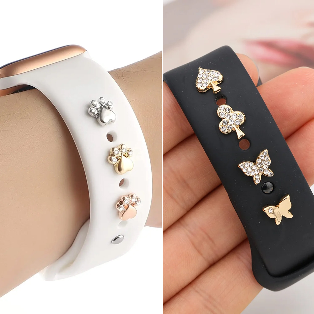 Samsung Smartwatch Ultra Accessories - Abalorios para Correa de Silicona de
