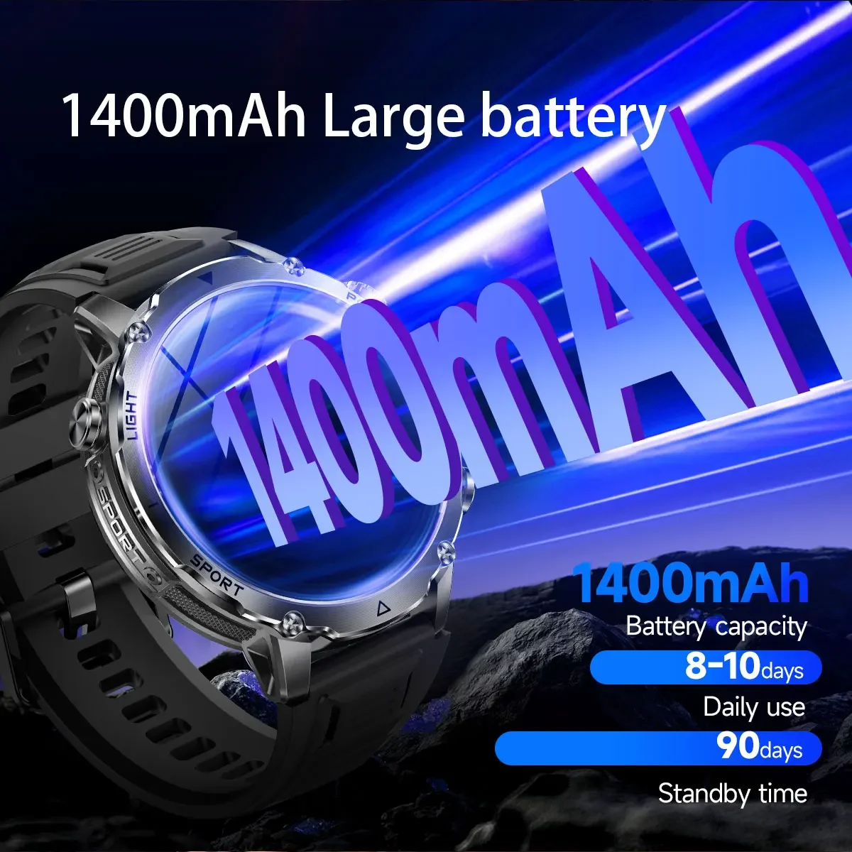 Reloj inteligente con batería  - Smartwatch Store reseña y precio