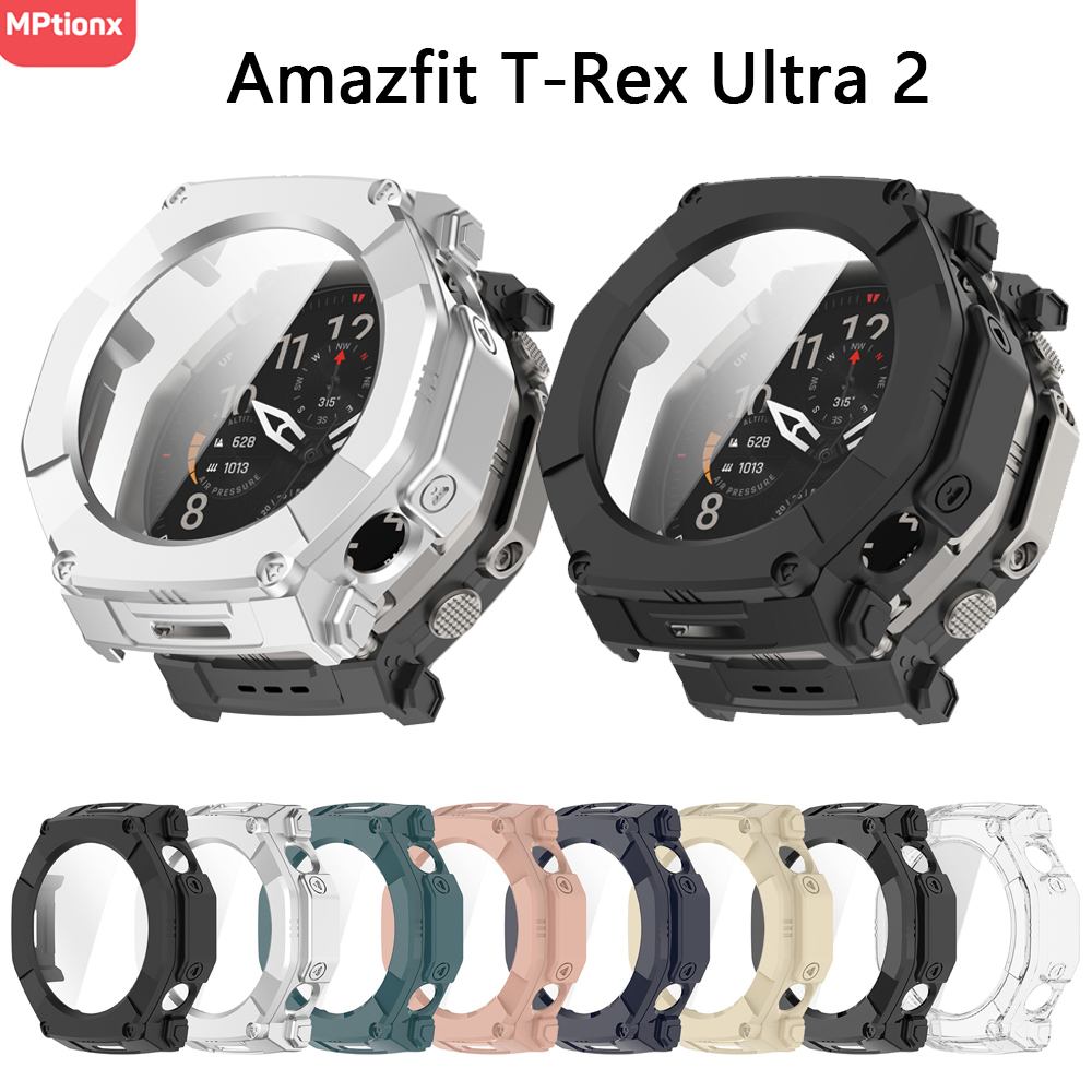 Funda de PC + cristal para Ama - Amazfit Smartwatch Accessories reseña y precio